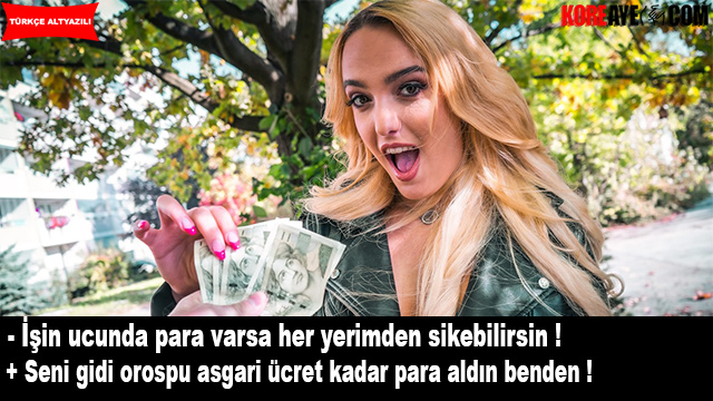 Sarışın Kürt Kızı Parayla Yemleyip Siktim